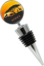 Africa Wine Bottle Stopper in Gift Box
