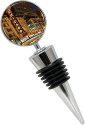 Chicago Marquee Wine Bottle Stopper in Gift Box