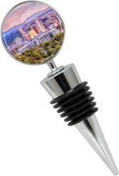 Salt Lake City Wine Bottle Stopper in Gift Box