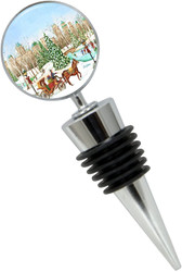 Central Park Wine Bottle Stopper in Gift Box