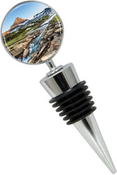 Glacier National Park Wine Bottle Stopper in Gift Box