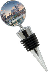 Auckland New Zealand Wine Bottle Stopper in Gift Box