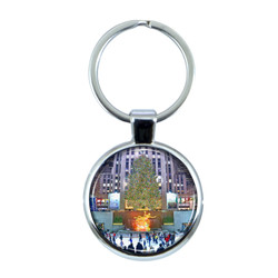 Rockefeller Center Tree Keychain