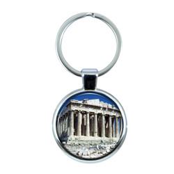 Acropolis Athens Greece Keychain