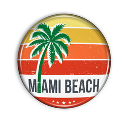 Miami Beach Florida Magnet