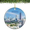 Atlanta Skyline Ornament Porcelain