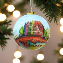 Amsterdam Glass Ornament [3 Inch]