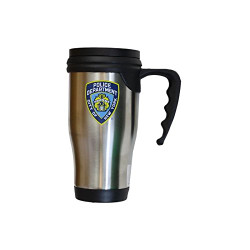 NYPD Travel Mug Steel with Handle