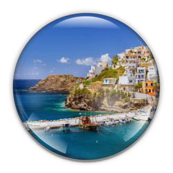 Crete Greece Paperweight