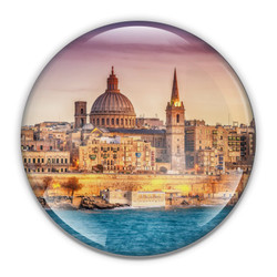 Valletta Malta Paperweight