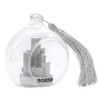 Boston Christmas Ornament Glass Ball