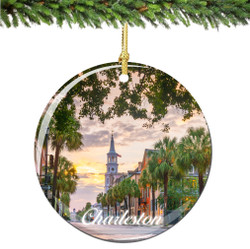 Charleston South Carolina Christmas Ornament