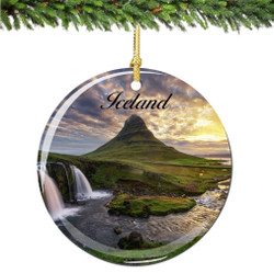 Iceland Christmas Ornament