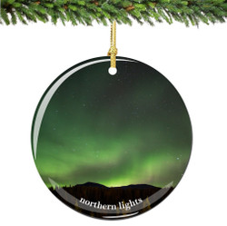 Northern Lights Christmas Ornament