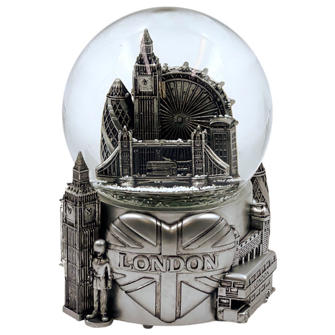 Musical London Snow Globe