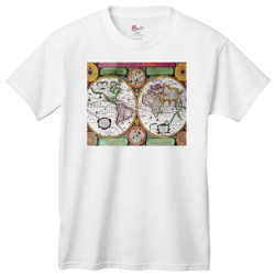 Antique World Globe T-Shirt