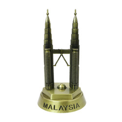 Malaysia's Petronas Towers Bronze Replica 7.25 Inches