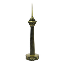 Borj-e Milad Tehran Bronze Statue 10 Inches