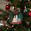Chicago Christmas Ornament