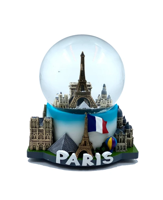 Paris Snow Globe Musical