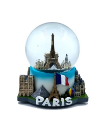 Paris Snow Globe Musical