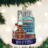 Boston Landmarks Glass Ornament