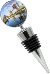 Columbus Ohio Wine Bottle Stopper in Gift Box