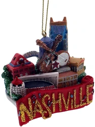 Nashville Christmas Ornament