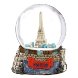 Paris Snow Globe, Color [2.5 IN]