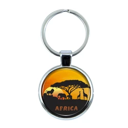 Africa Keychain