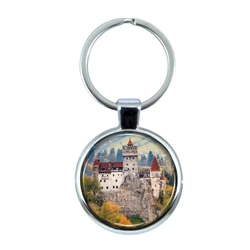 Bran Castle Romania Keychain
