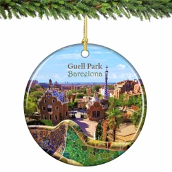 Guell Park Ornament Porcelain