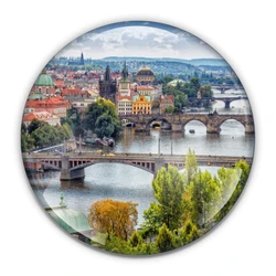 Prague Czech Republic Paperweight