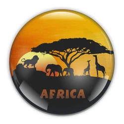 Africa Paperweight