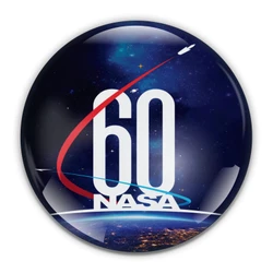 NASA 60 Years Paperweight