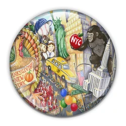Chuck Fischer's Thanksgiving Day Parade Paperweight