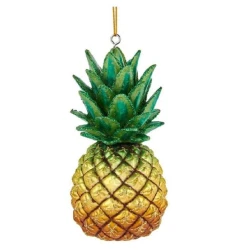 4.5 IN Glass Pineapple Ornament