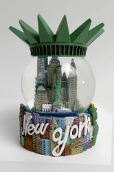 Statue of Liberty Crown Snow Globe