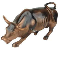 Wall Street Bull Statue 7in