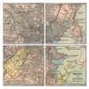 Boston Map Coaster Set of 4