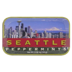 Seattle mints, Seattle mint tin with apx 70 mints