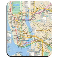 MTA Subway Mousepad