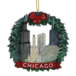 Chicago Christmas Ornament