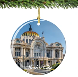 Mexico City Christmas Ornament