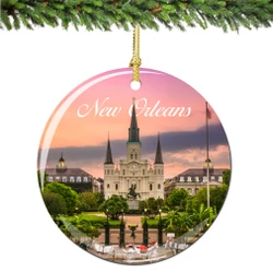 New Orleans Christmas Ornament