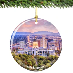 Utah Christmas Ornament