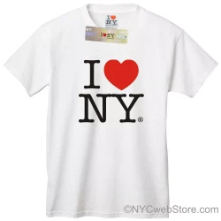Youth I LOVE NY T-Shirt White