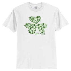 New York Multi-Shamrock T-Shirt