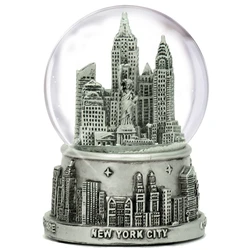 New York City snow globe 65mm skyline of NYC souvenir