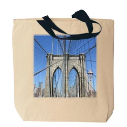 Brooklyn Bridge Canvas Tote Bag